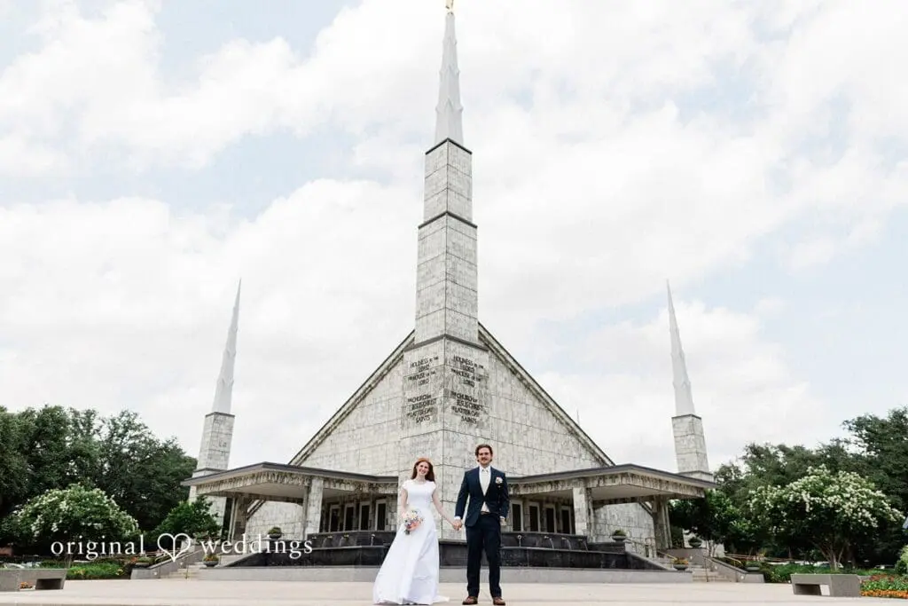 TX LDS Temple Wedding // Natalie + Lance -