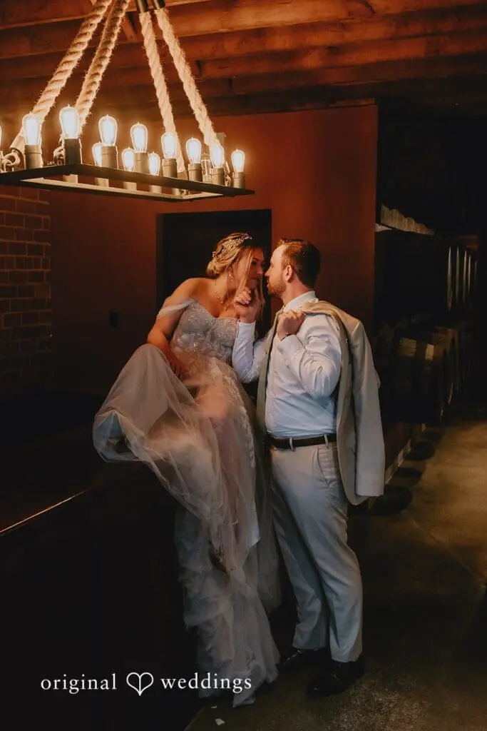 Waters Edge Vineyard Wedding // Leah & Sean -