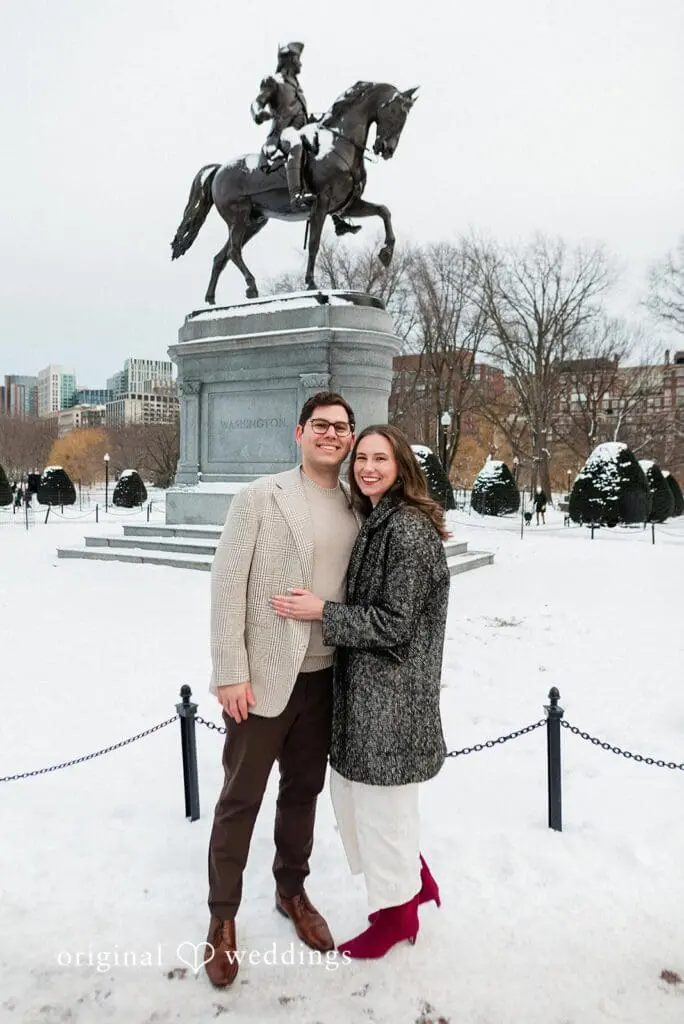 Stunning Places for Engagement Photos in Boston -