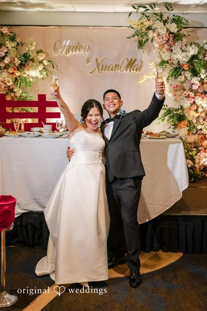 Sheraton LaGuardia East Wedding // XuanMai & Milton -