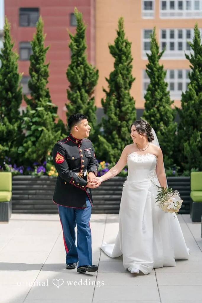 Sheraton LaGuardia East Wedding // XuanMai & Milton -