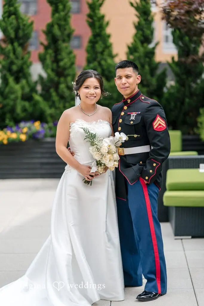 Sheraton LaGuardia East Wedding // XuanMai & Milton -