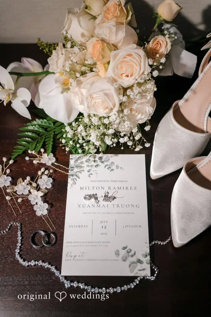 Sheraton LaGuardia East Wedding // XuanMai & Milton -