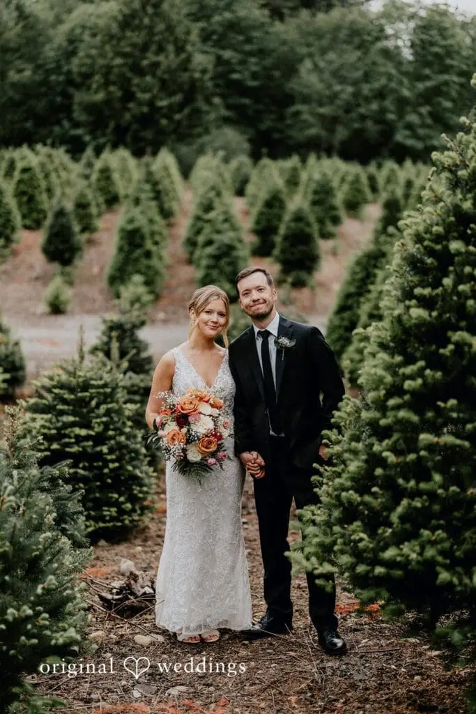 Trinity Tree Farm Wedding // Claire & Michael -