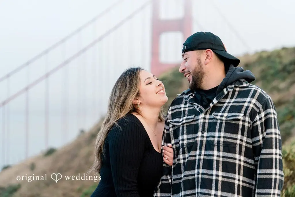 Battery Spencer engagement photography by San Francisco Wedding Photography & Videography, one of the 24 Best Places for Engagement Photos in San Francisco
