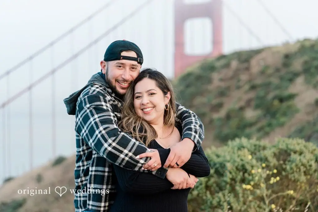 Battery Spencer engagement photography by San Francisco Wedding Photography & Videography, one of the 24 Best Places for Engagement Photos in San Francisco
