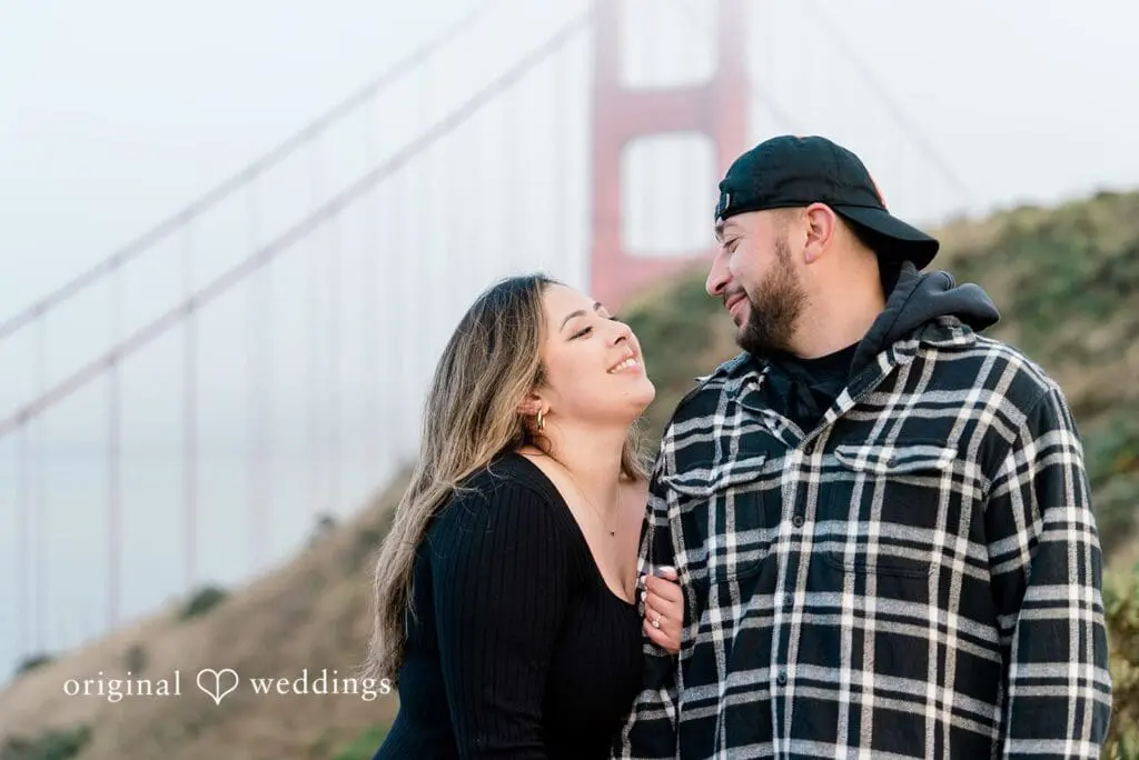 Battery Spencer engagement photography by San Francisco Wedding Photography & Videography, one of the 24 Best Places for Engagement Photos in San Francisco