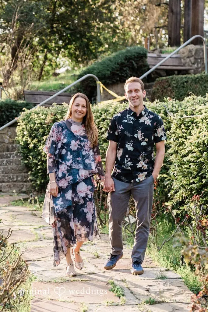 Berkeley Rose Garden engagement photography by San Francisco Wedding Photography & Videography, one of the 24 Best Places for Engagement Photos in San Francisco