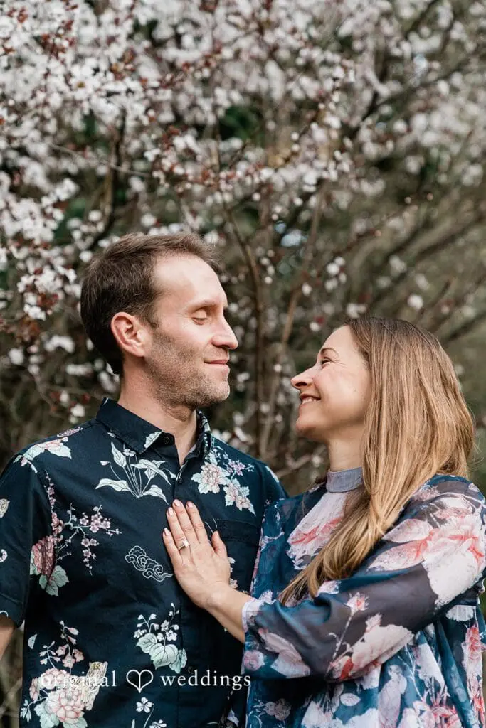 Berkeley Rose Garden engagement photography by San Francisco Wedding Photography & Videography, one of the 24 Best Places for Engagement Photos in San Francisco