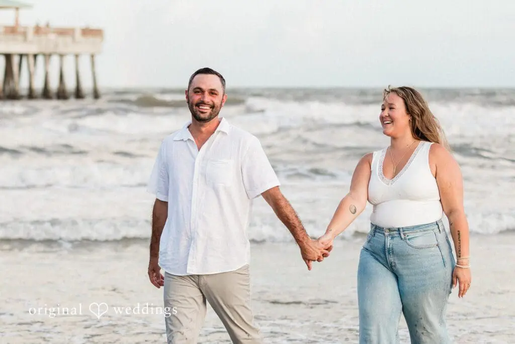 Folly Beach Engagement // Alex & Courtney -