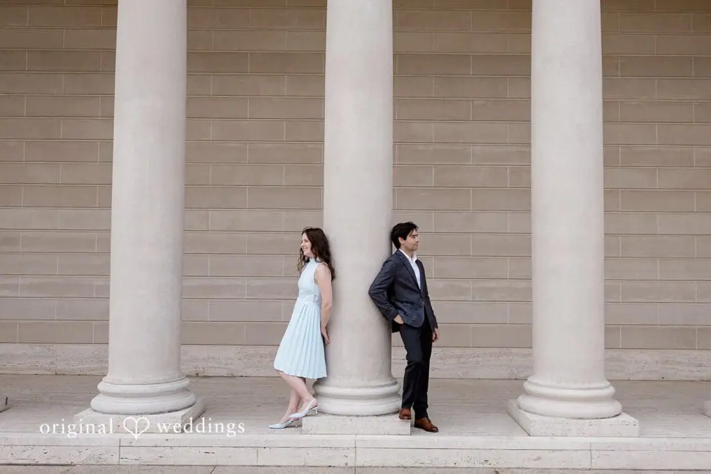 Legion of Honor engagement photography by San Francisco Wedding Photography & Videography, one of the 24 Best Places for Engagement Photos in San Francisco