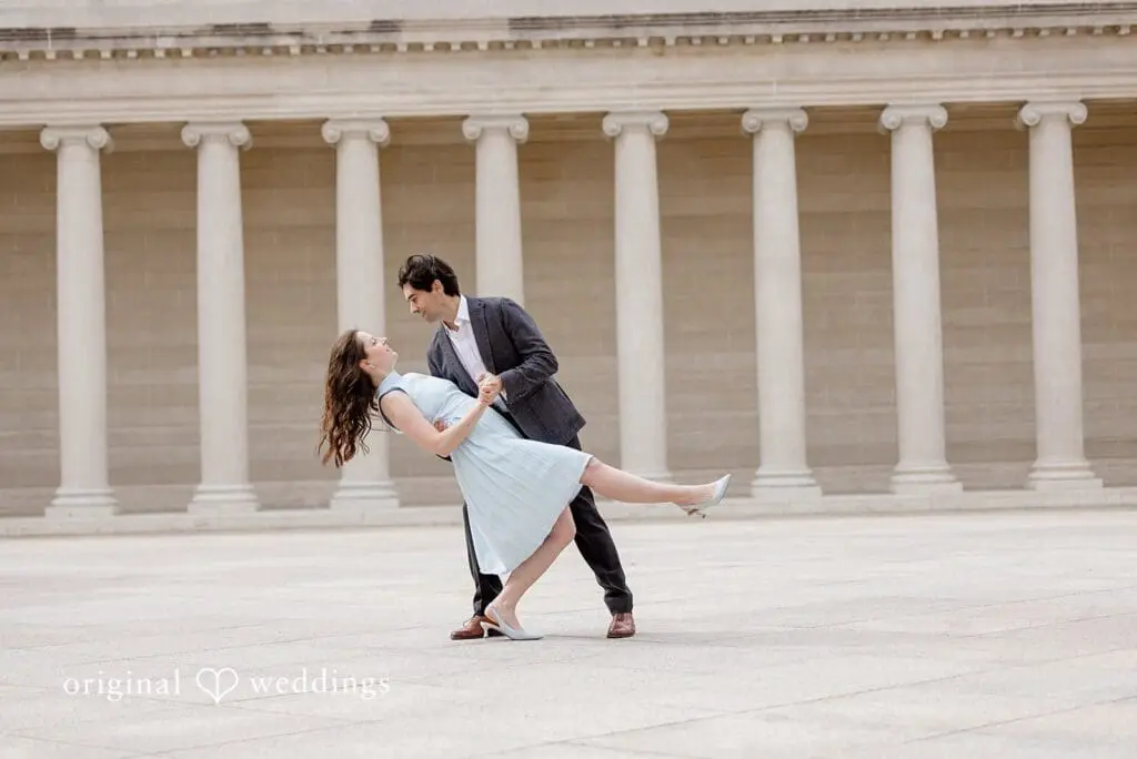 Legion of Honor engagement photography by San Francisco Wedding Photography & Videography, one of the 24 Best Places for Engagement Photos in San Francisco