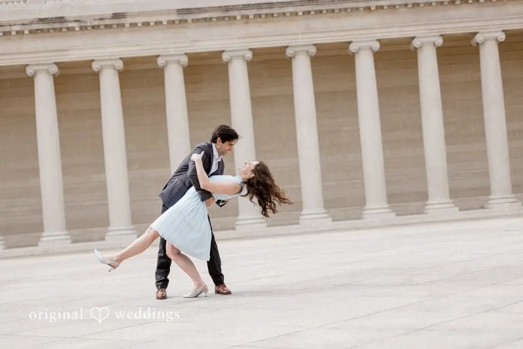 Legion of Honor engagement photography by San Francisco Wedding Photography & Videography, one of the 24 Best Places for Engagement Photos in San Francisco