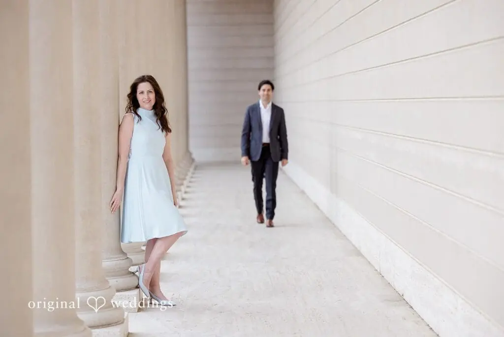 Legion of Honor engagement photography by San Francisco Wedding Photography & Videography, one of the 24 Best Places for Engagement Photos in San Francisco