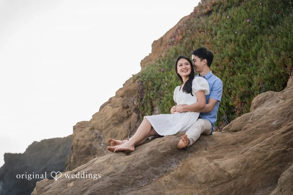 Marin Headlands - Rodeo Beach Engagement Photography by San Francisco Wedding Photography & Videography