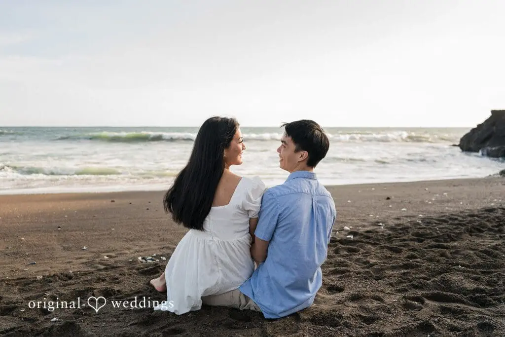 Marin Headlands - Rodeo Beach Engagement Photography by San Francisco Wedding Photography & Videography