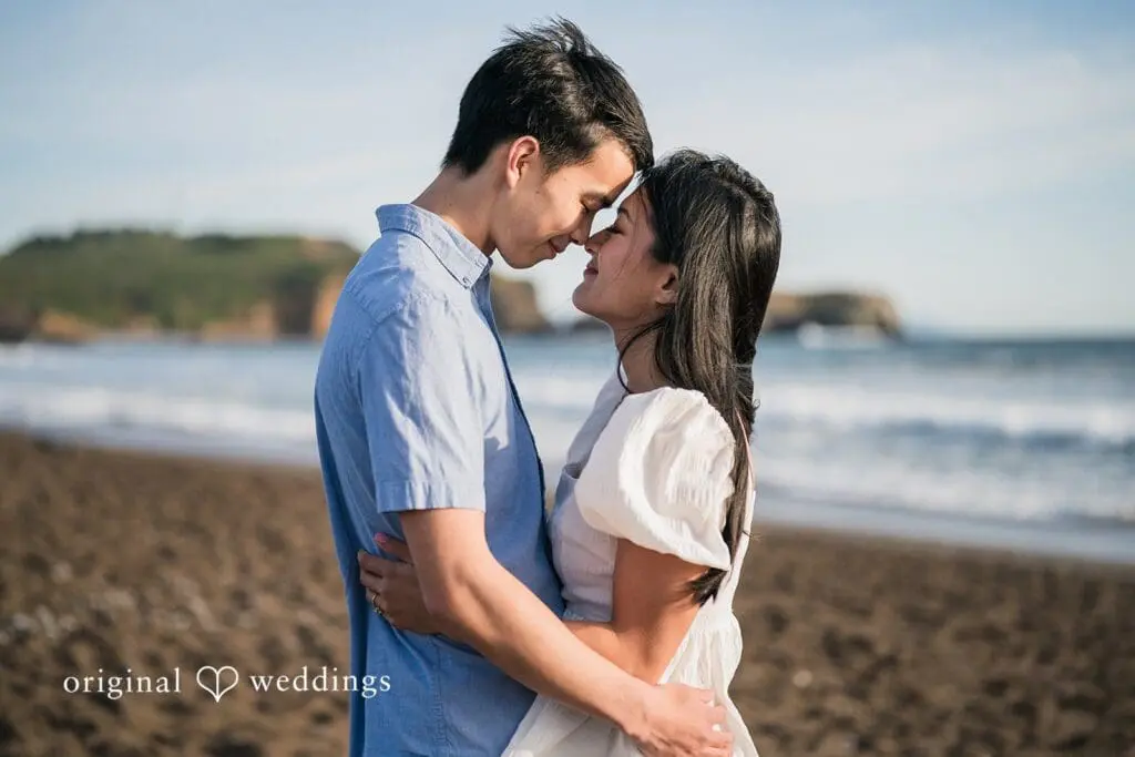 Marin Headlands - Rodeo Beach Engagement Photography by San Francisco Wedding Photography & Videography