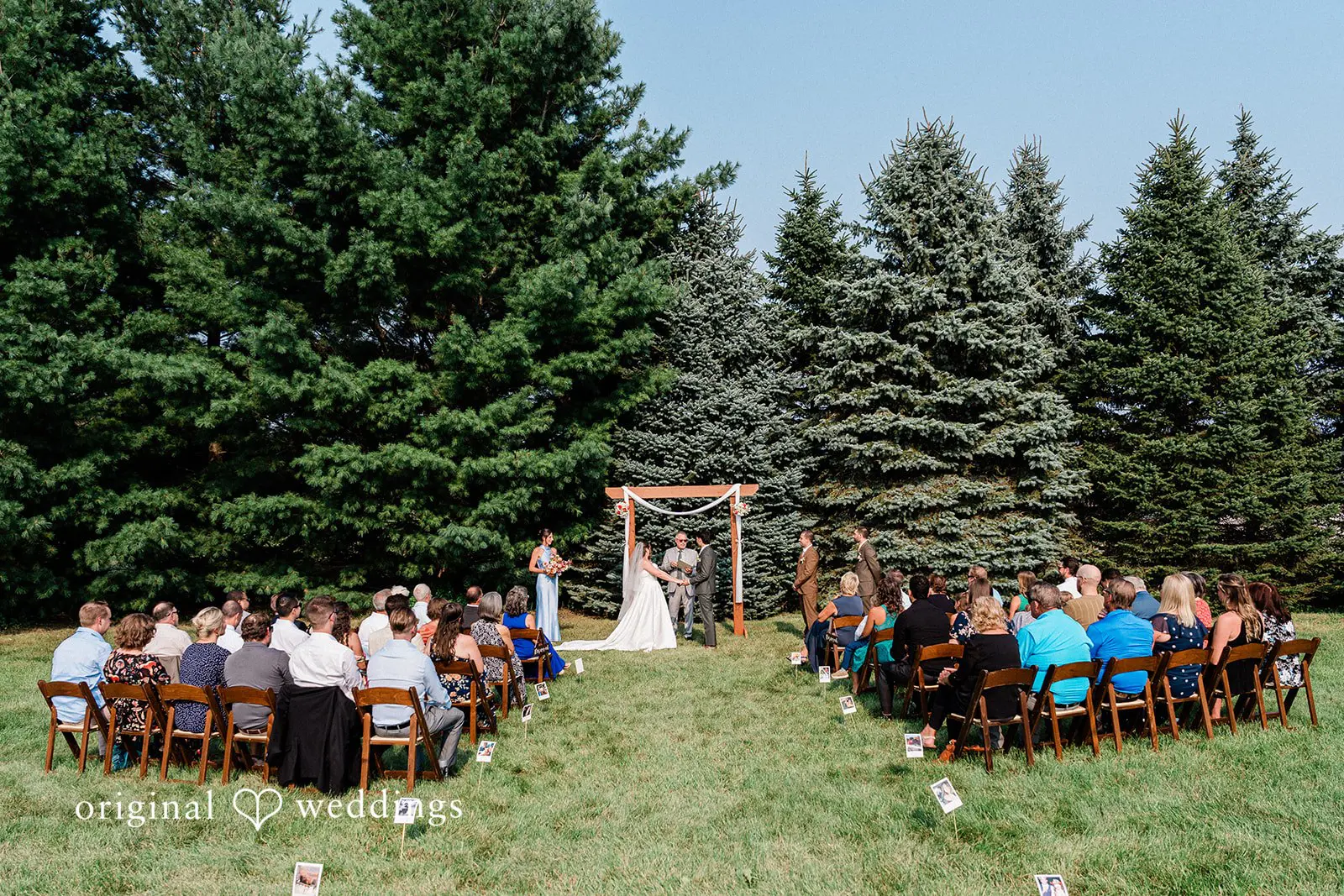Wisconsin Backyard Wedding // Christopher & Kelli -