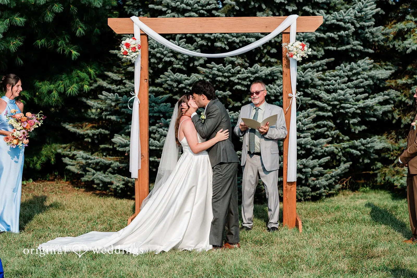 Wisconsin Backyard Wedding // Christopher & Kelli -