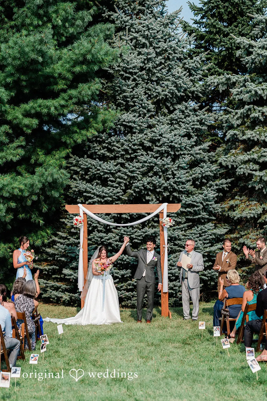 Wisconsin Backyard Wedding // Christopher & Kelli -