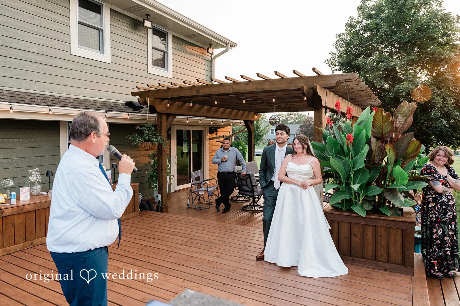 Wisconsin Backyard Wedding // Christopher & Kelli -