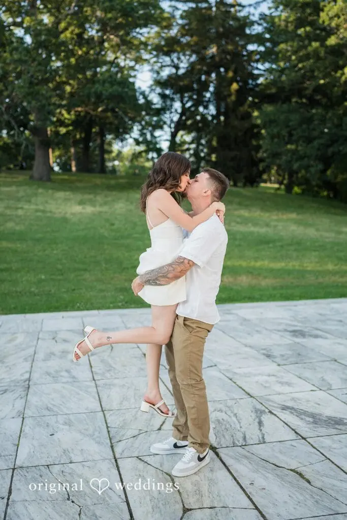 Roger Williams Park Engagement // Emily & Angelo -