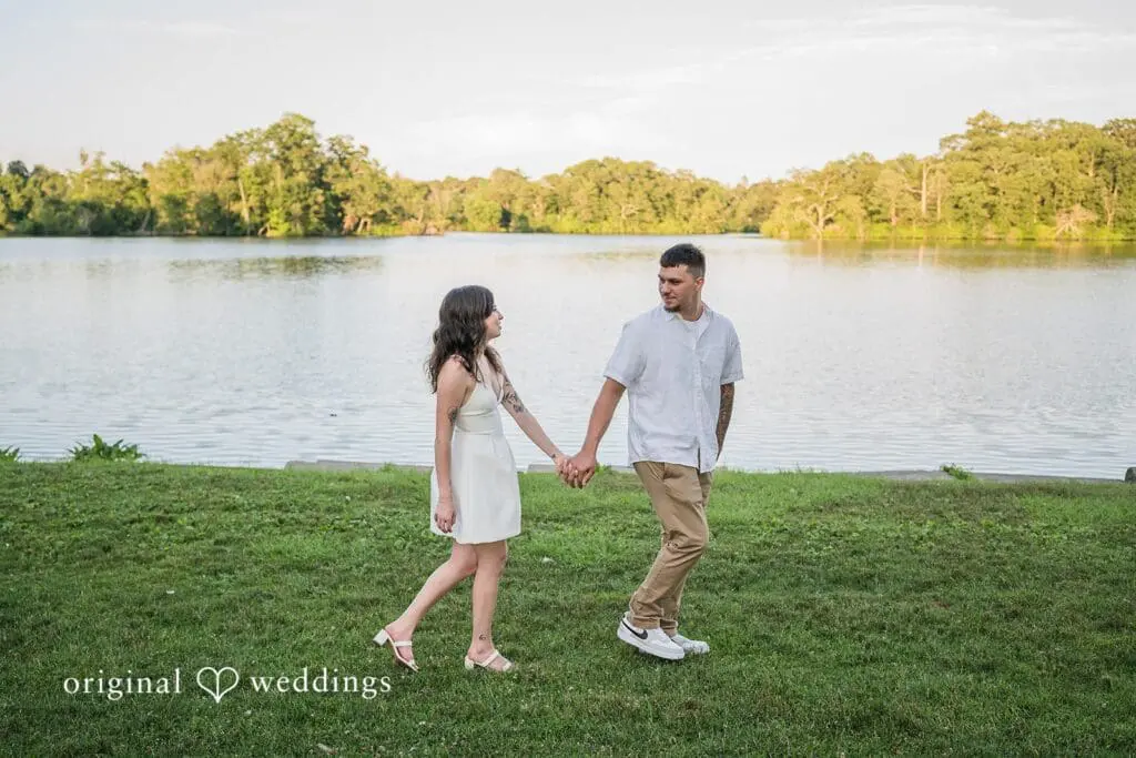 Roger Williams Park Engagement // Emily & Angelo -