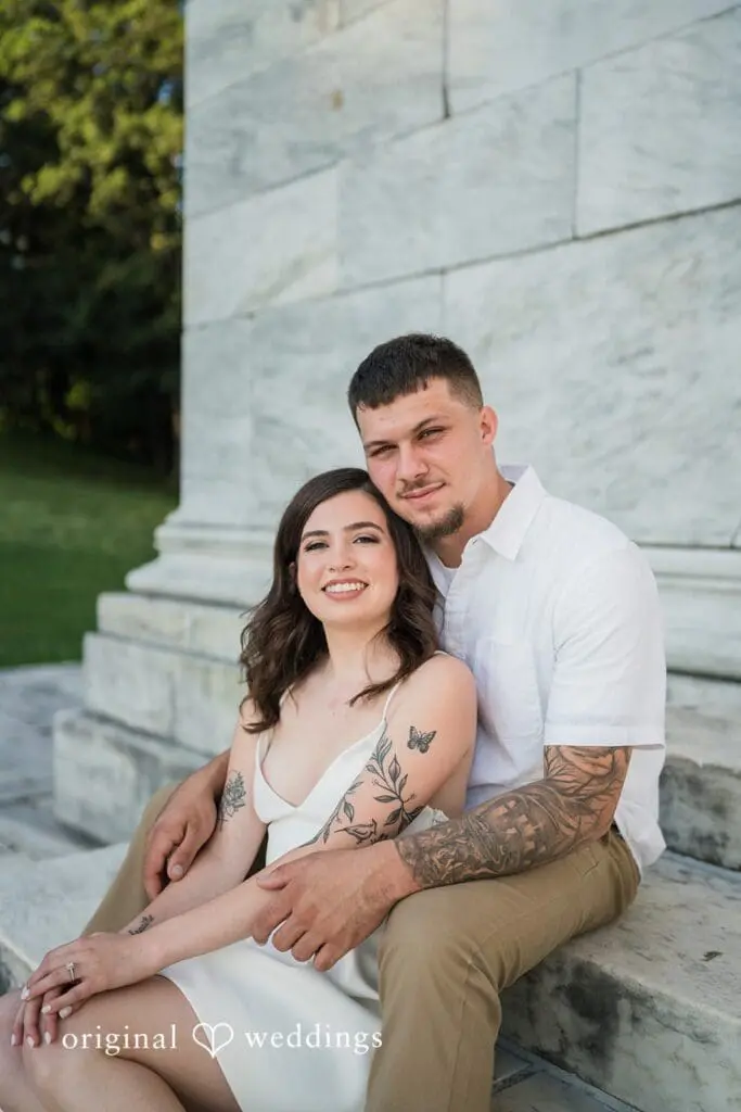 Roger Williams Park Engagement // Emily & Angelo -