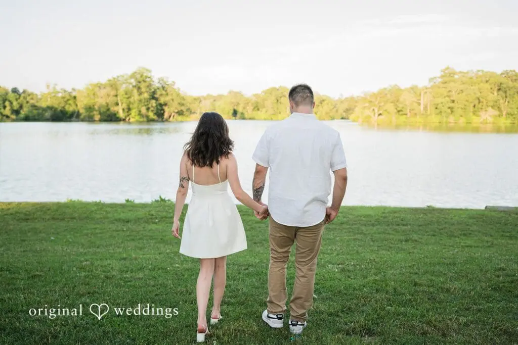 Roger Williams Park Engagement // Emily & Angelo -