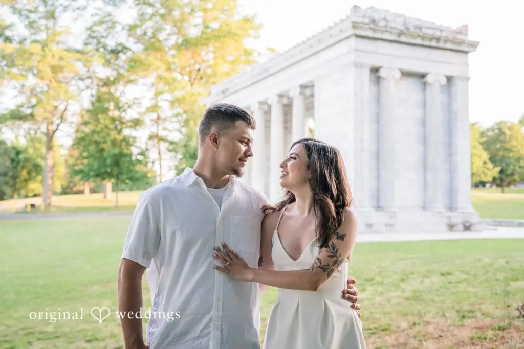 Roger Williams Park Engagement // Emily & Angelo -