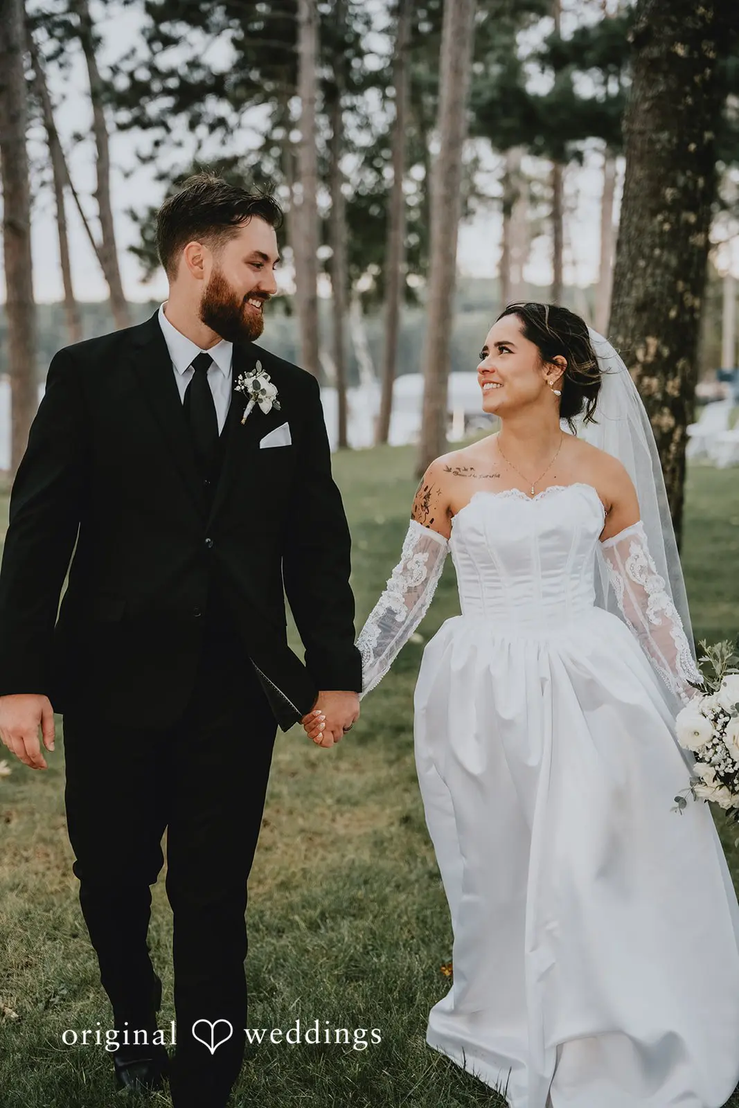 Spooner Lake Island Oasis Wedding // Maliya & Alexander -