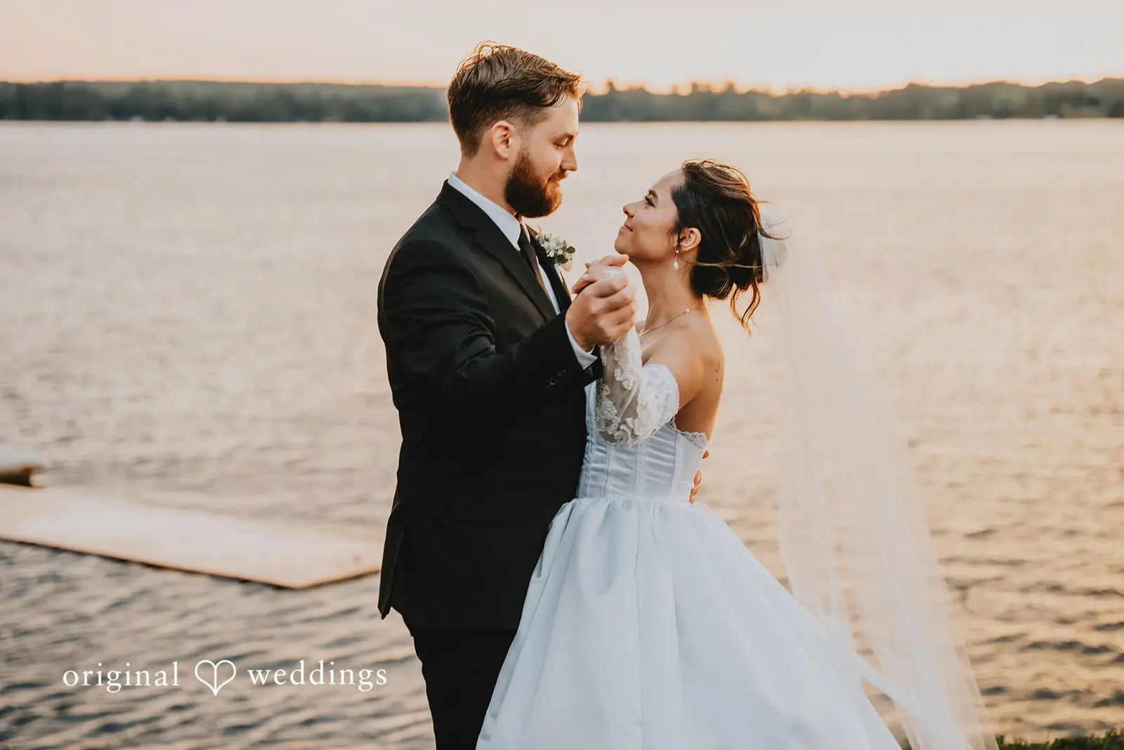 Spooner Lake Island Oasis Wedding // Maliya & Alexander -