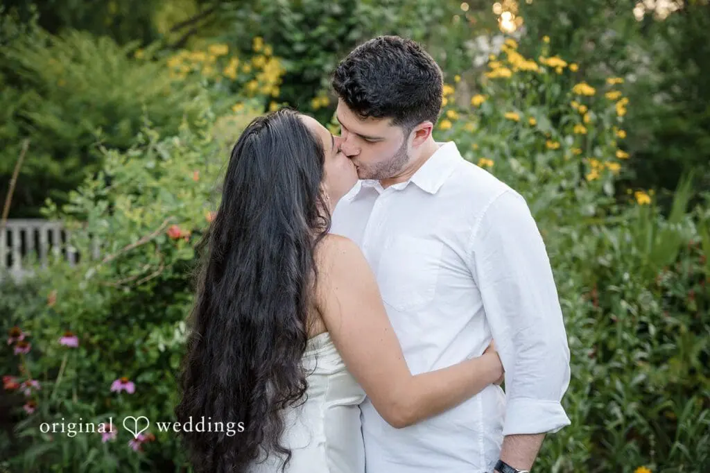 Stamford Bartlett Arboretum & Gardens Engagement // Chloe & Brandon -