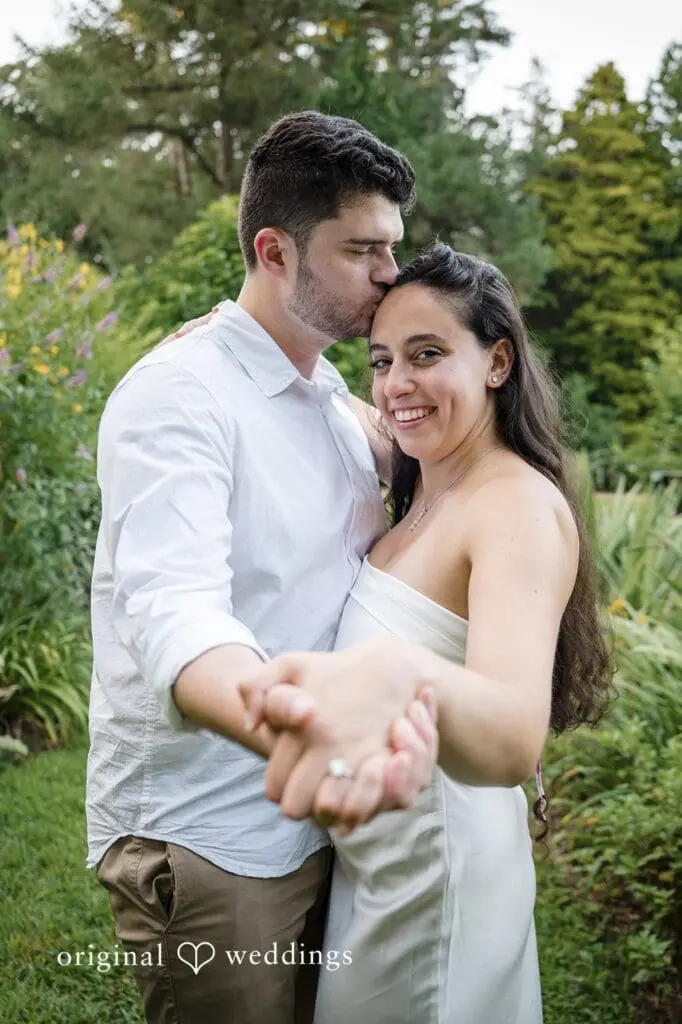 Stamford Bartlett Arboretum & Gardens Engagement // Chloe & Brandon -