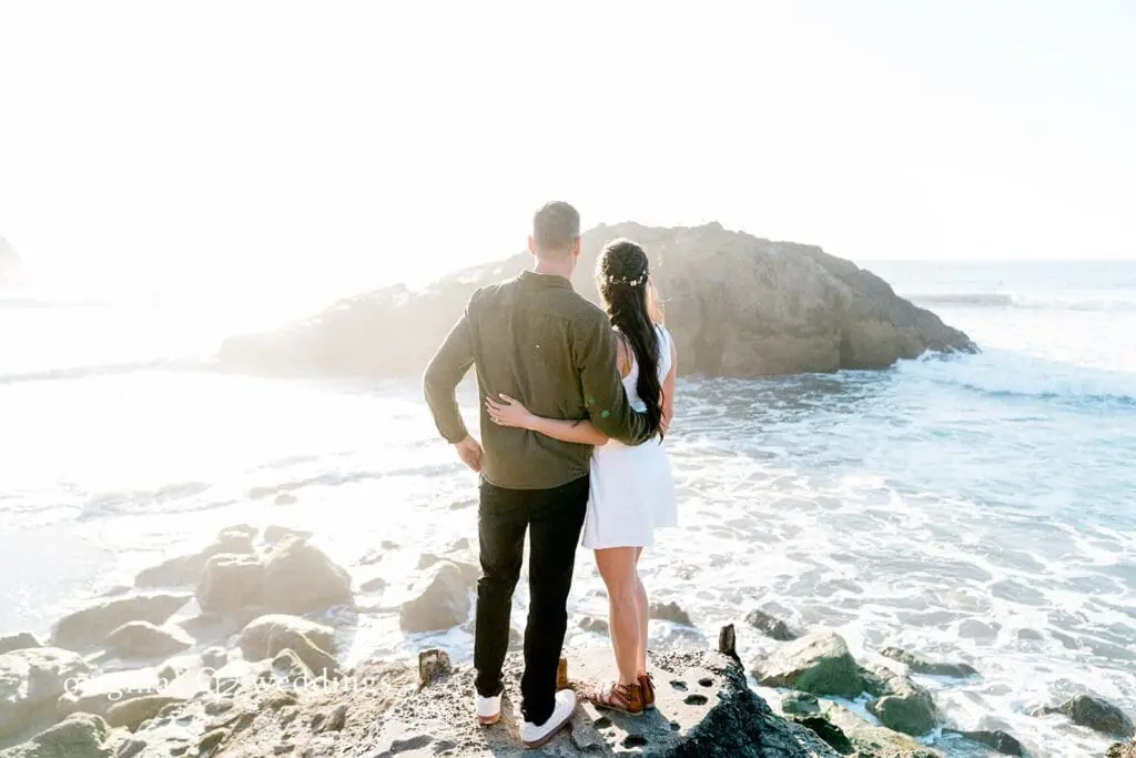 Sutro Baths engagement photography by San Francisco Wedding Photography & Videography, one of the 24 Best Places for Engagement Photos in San Francisco