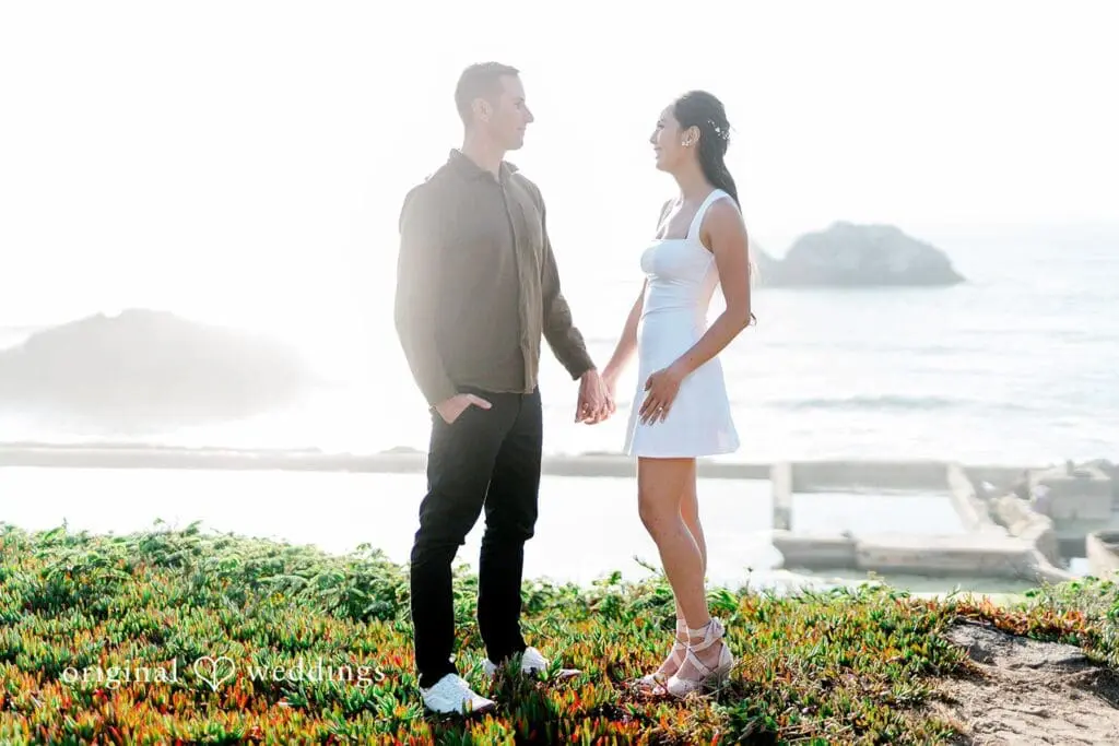 Sutro Baths engagement photography by San Francisco Wedding Photography & Videography, one of the 24 Best Places for Engagement Photos in San Francisco