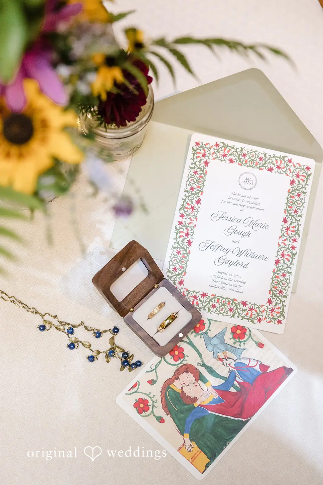 The Cloisters Castle Wedding // Jeff & Jessica -