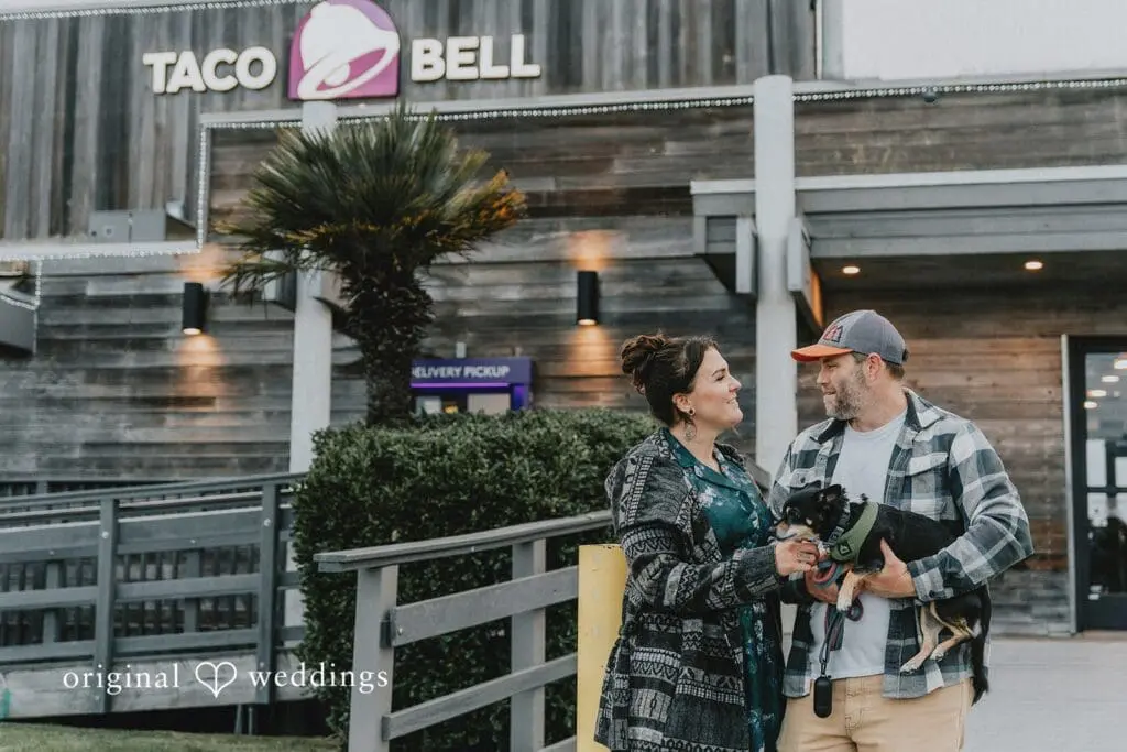 The Linda Mar Taco Bell engagement photography by San Francisco Wedding Photography & Videography, one of the 24 Best Places for Engagement Photos in San Francisco