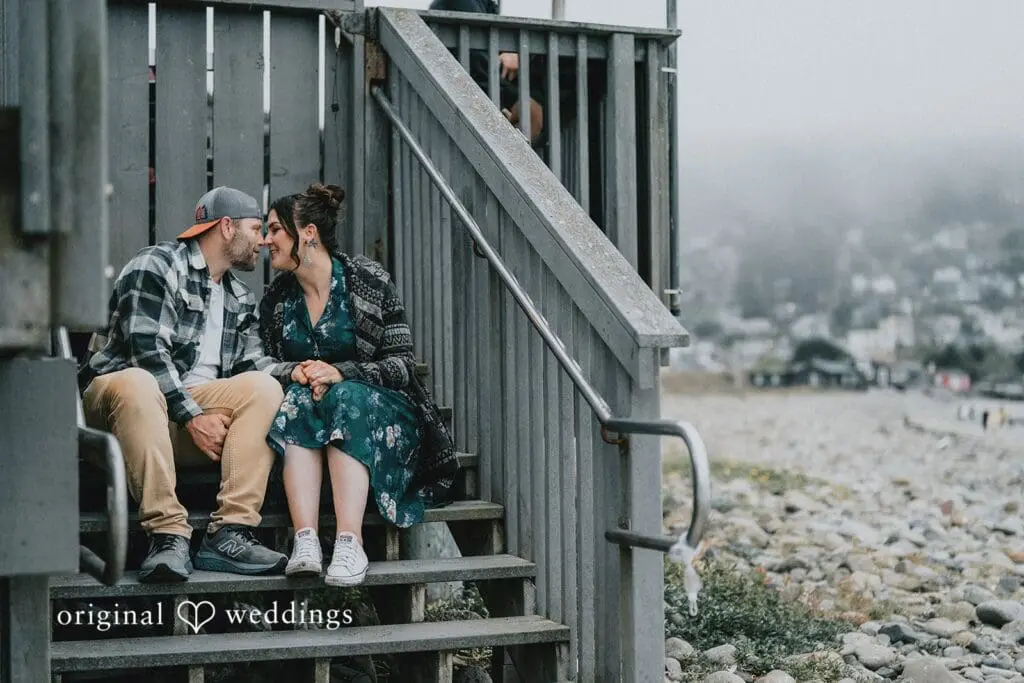 The Linda Mar Taco Bell engagement photography by San Francisco Wedding Photography & Videography, one of the 24 Best Places for Engagement Photos in San Francisco
