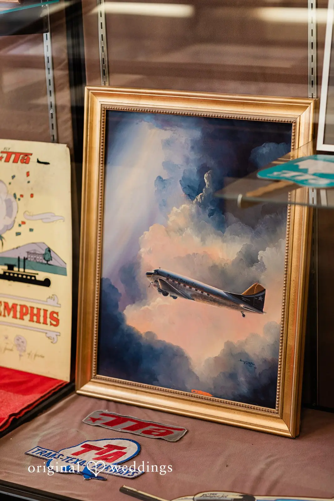 1940s Airport Museum Wedding // Amy & Rotnei -