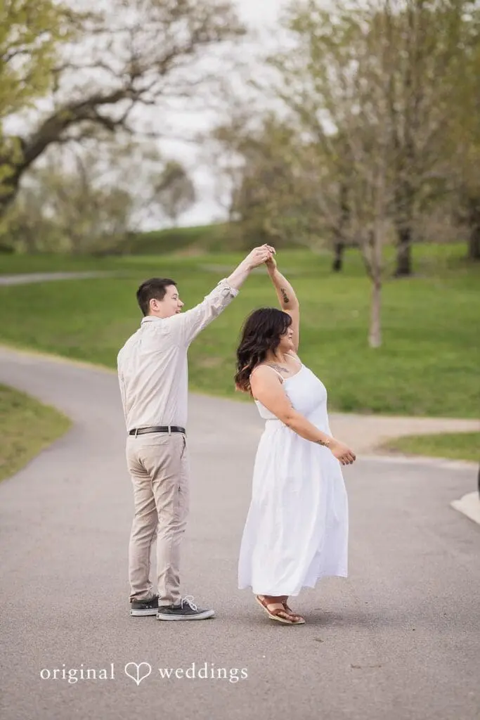 5H7A0124 Larz Anderson Park Engagement // Vanessa & Bryant -