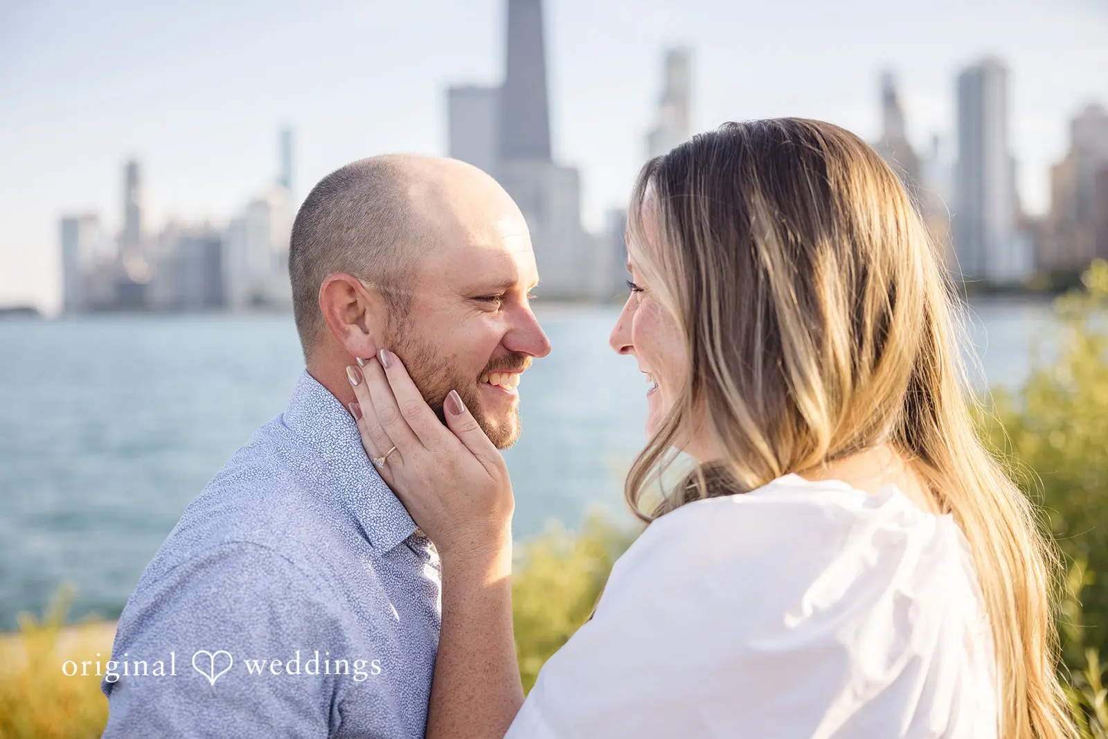 North Ave Beach Engagement // Meaghan & Jordan -