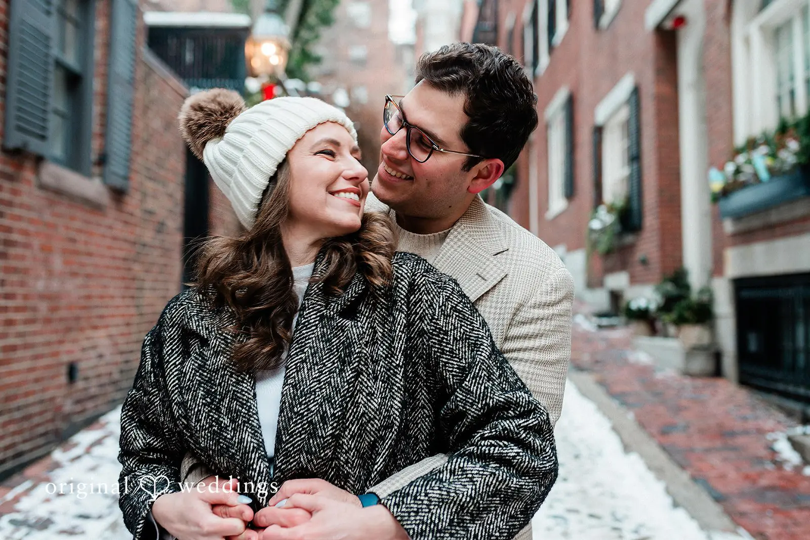Boston Public Gardens and Beacon Hill Engagement // Christine & Marc -