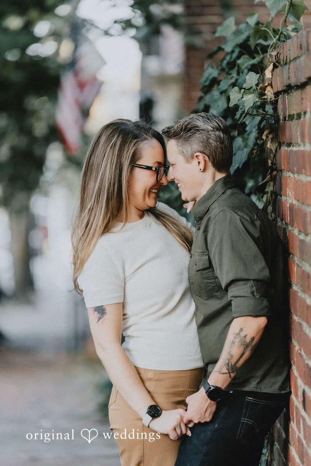 Dianna + Devin Alexandria Old Town Engagement // Dianna & Devin -