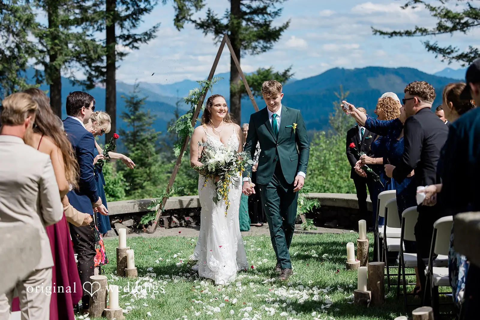 Nicole + Hunter Anderson Lodge - Hilltop House Wedding // Nicole & Hunter -
