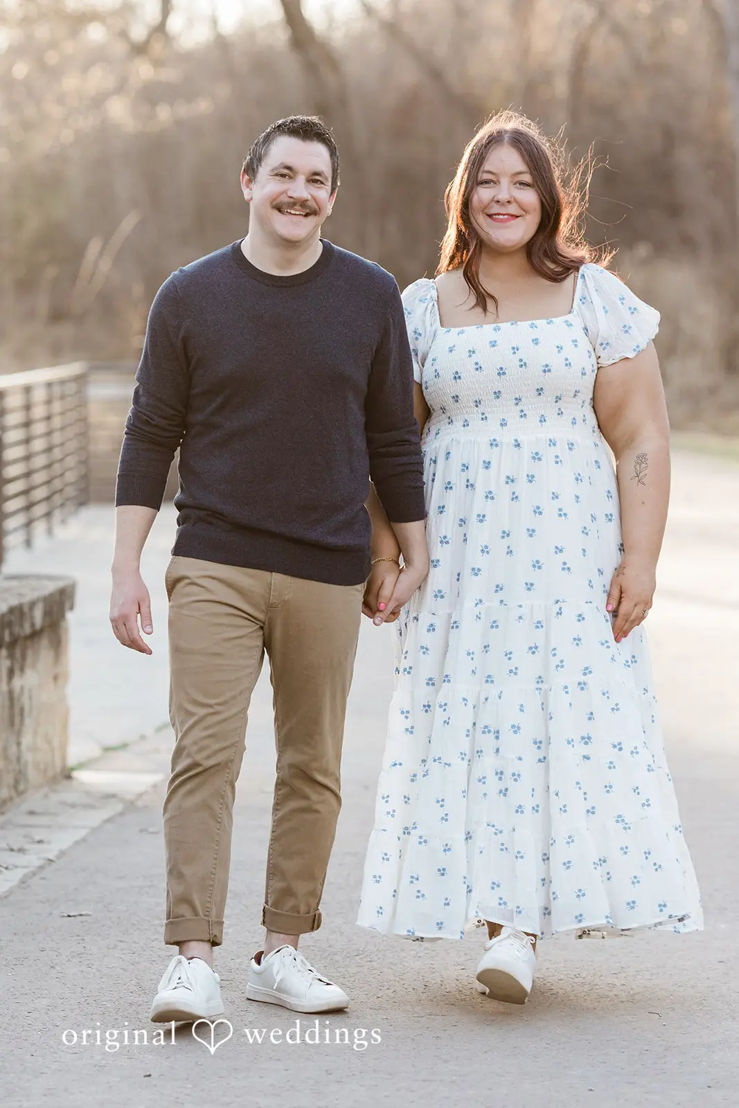 Arbor Hills Nature Preserve Engagement // Caleb & Jenna -