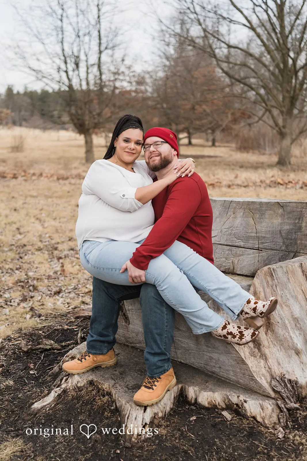 Miranda + Nathaniel Morton Arboretum Engagement // Miranda & Nathaniel -