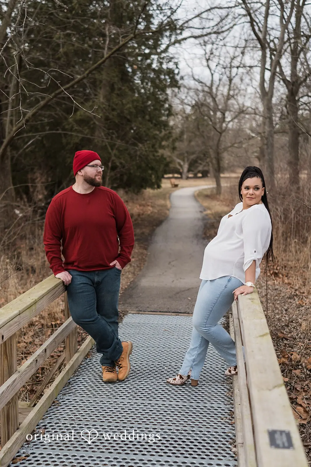 Miranda + Nathaniel Morton Arboretum Engagement // Miranda & Nathaniel -
