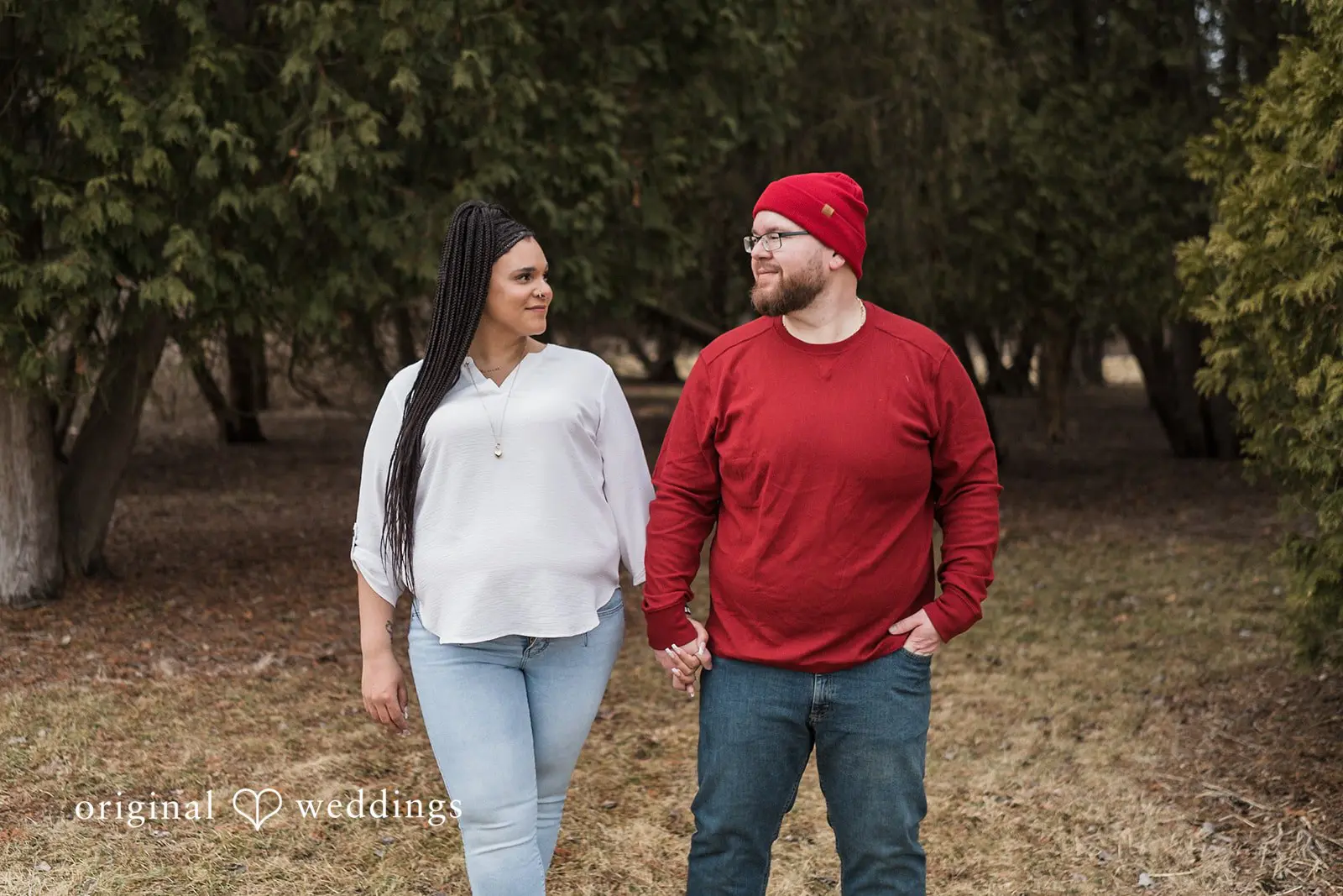 Miranda + Nathaniel Morton Arboretum Engagement // Miranda & Nathaniel -
