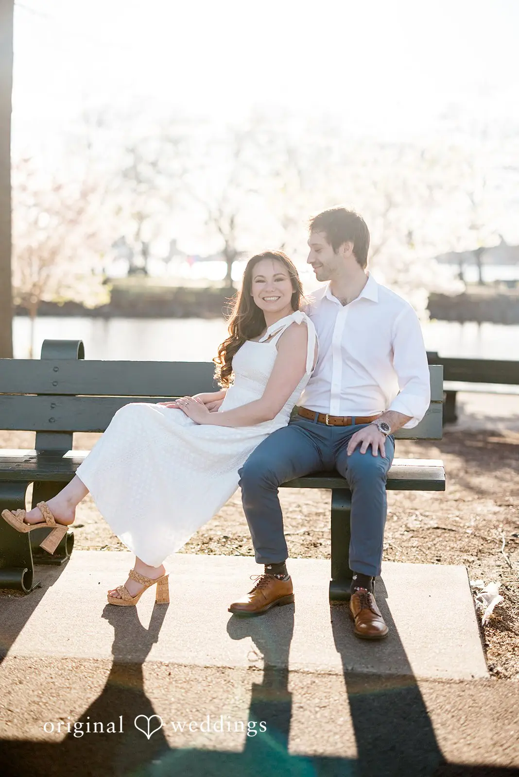 Arthur Fielder footbridge Engagement // June & Matthew -